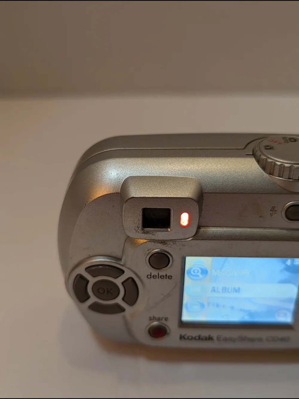 Kodak EasyShare CD40 Silver Digital Camera